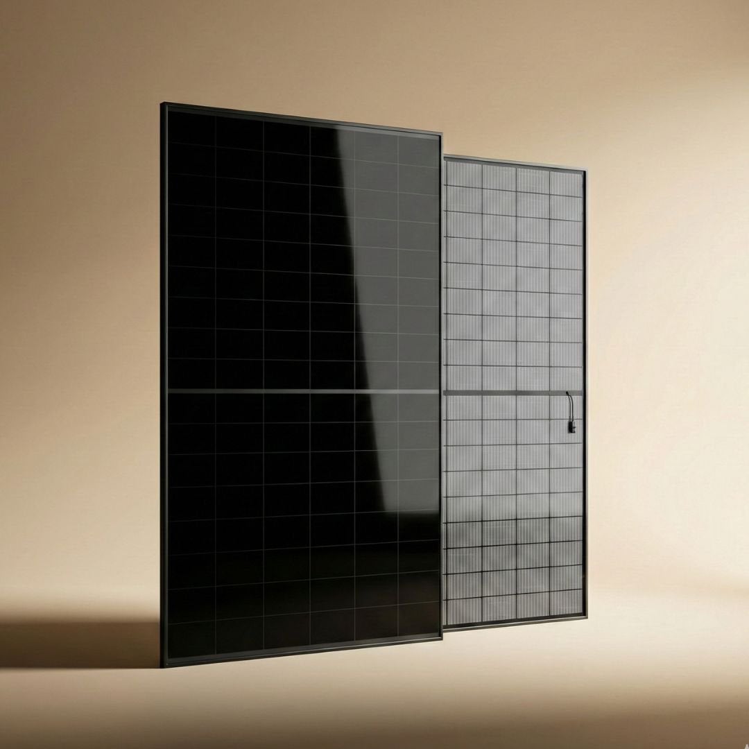 30 nieuwe Aiko zonnepanelen 465Wp glas glas full black, Ophalen of Verzenden, Zo goed als nieuw