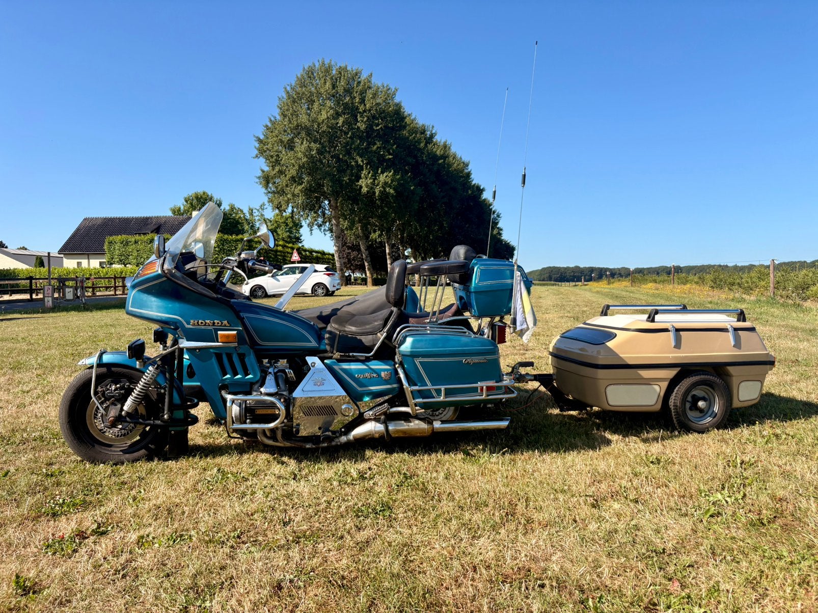 Honda goldwing 1100 aspencade zijspan 1983, Particulier, Toermotor