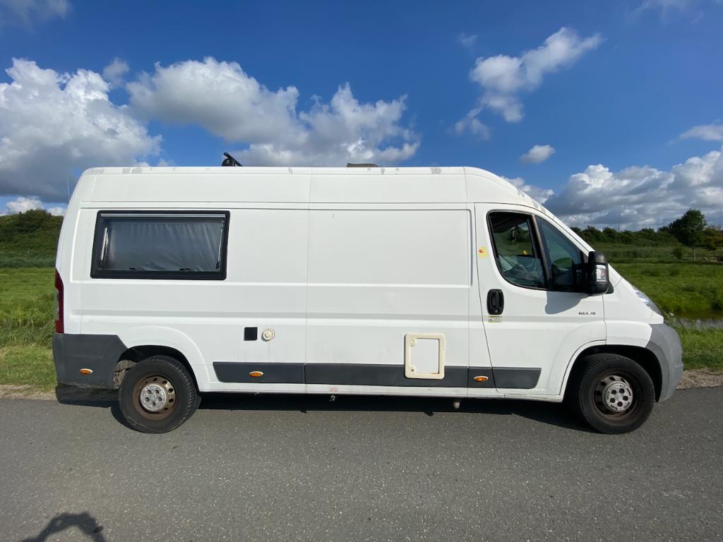 Citroen Jumper Camper 2009 Wit L3H2, Auto's, Citroën, Particulier, Jumper, Airbags, Alarm, Elektrische ramen, Parkeercamera, Diesel