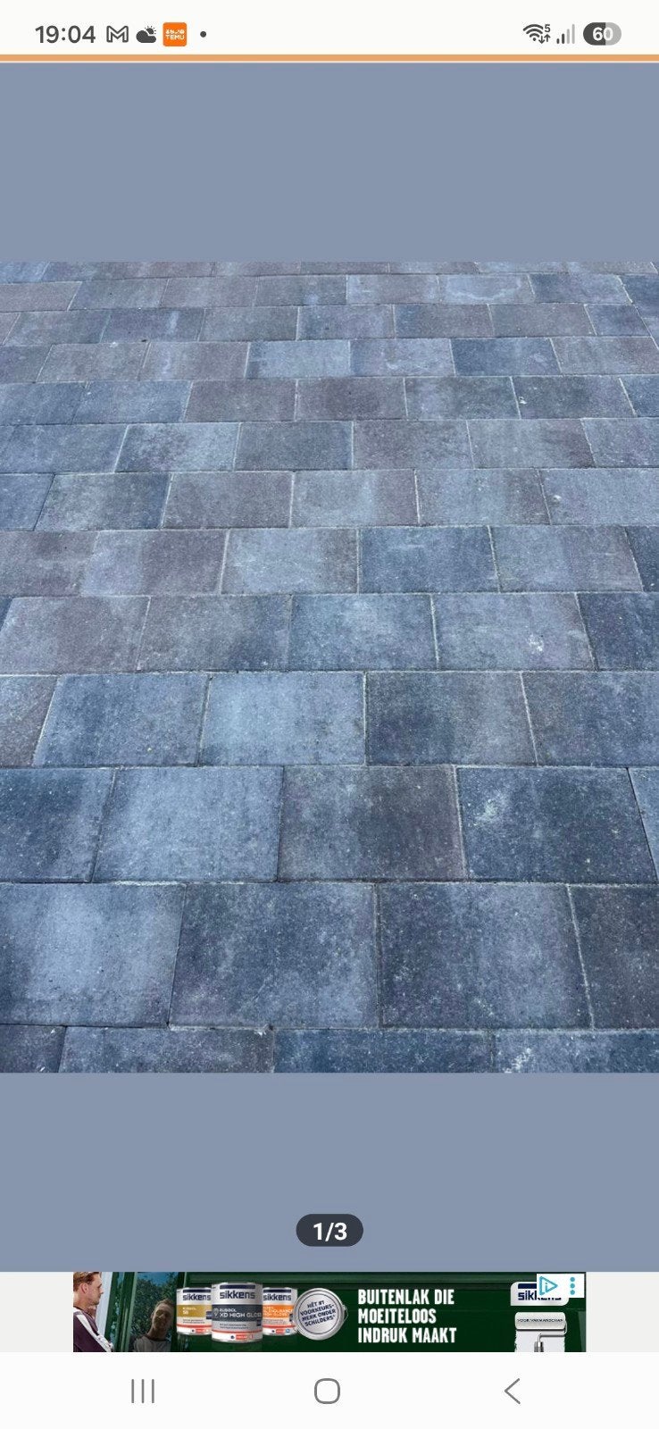 Strak steen Kijlstra Oud Drachten, Tuin en Terras, Tegels en Klinkers, Ophalen, Klinkers, Nieuw, 10 m² of meer