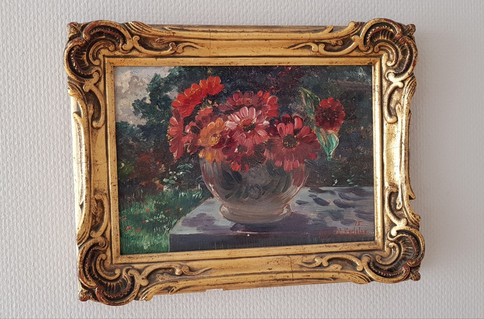 Prachtig Bloemstilleven – Willem E. Roelofs jr. (1915)
Te ko, Ophalen of Verzenden