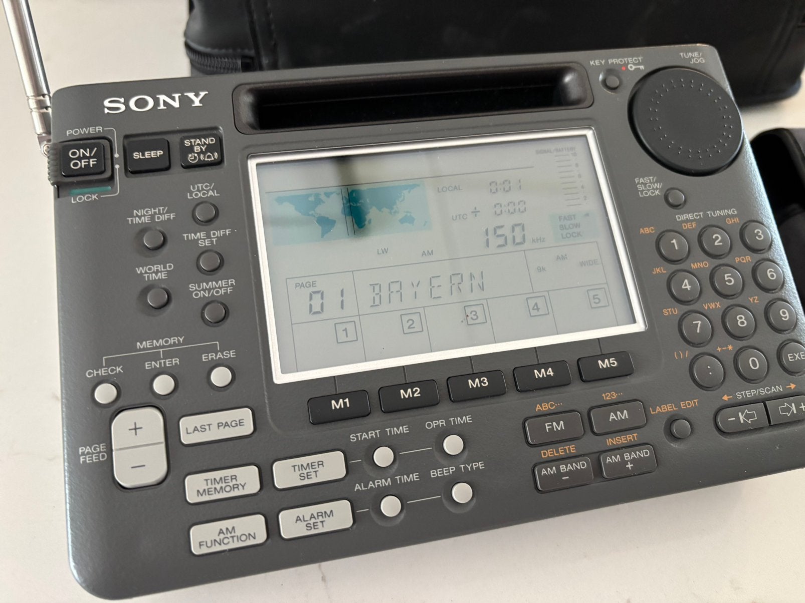 Sony ICF-SW55, Ophalen, Zo goed als nieuw, Wereldontvanger
