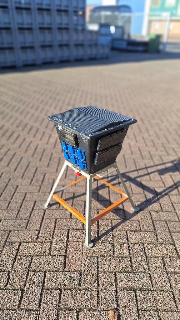 Bouwstroomkast stroompaddestoel 63A, Ophalen, Gebruikt, Overige typen, Industriepark 2a 9351PA Leek