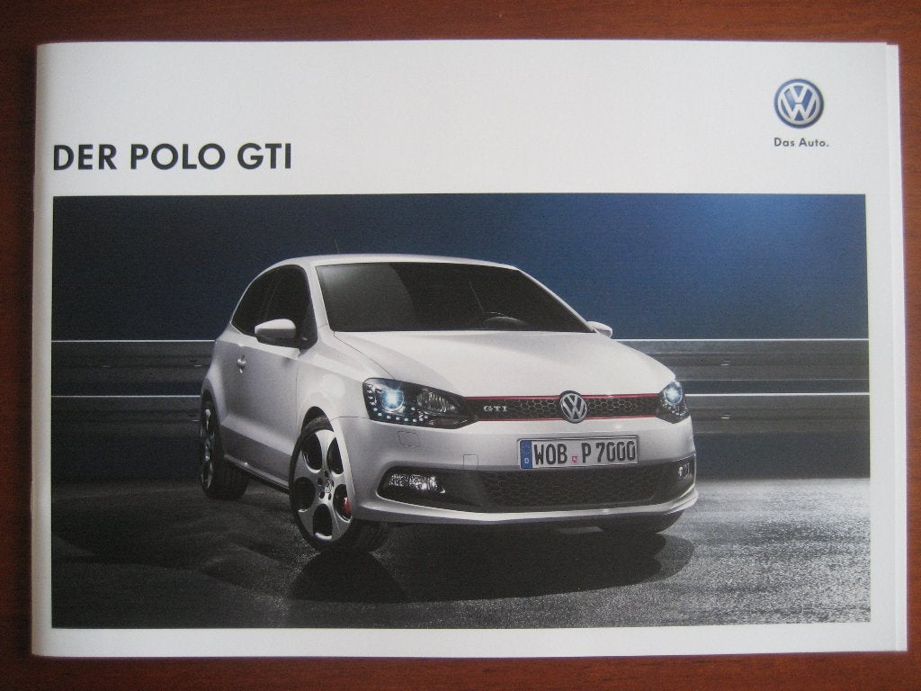 Volkswagen Polo GTI (mei 2012) met bijlage Technik / Preise, Ophalen of Verzenden, Nieuw, Volkswagen