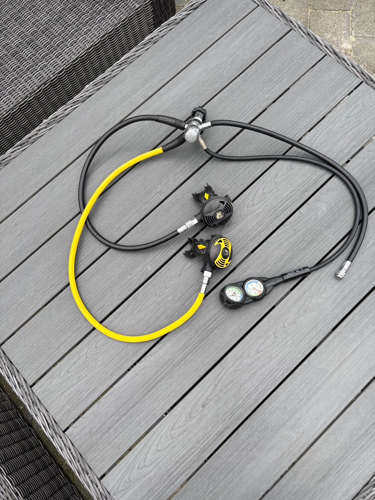 2 Regulator sets, Watersport en Boten, Ophalen, Gebruikt