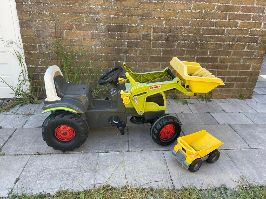 Claas traptractor met voorlader, Ophalen, Zo goed als nieuw, Overige merken