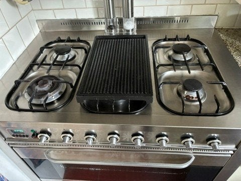 Boretti Fornuis | € 75 nu ophalen, Ophalen, Gebruikt, 60 cm of meer, Gas