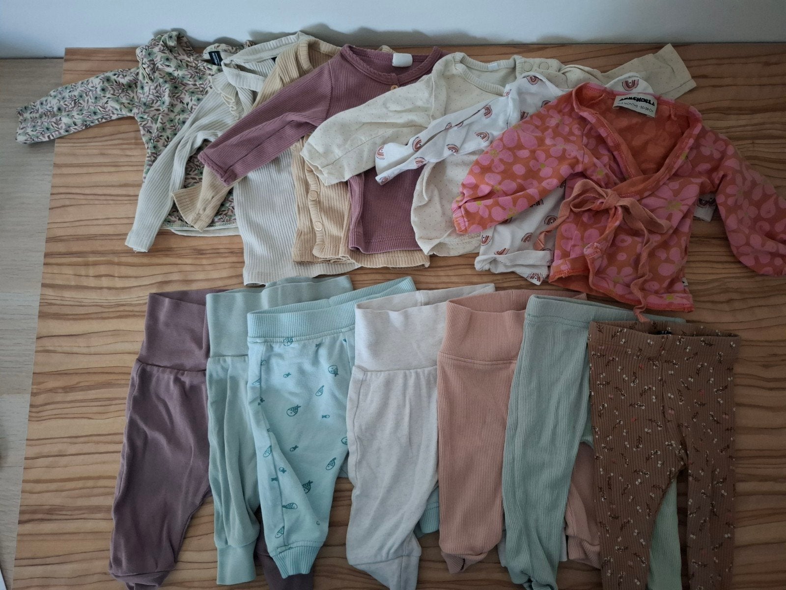 Kledingbundel meisjes 7 stuks - Wibra, Zeeman (maat 50/56), Ophalen of Verzenden, Zo goed als nieuw, Wibra, Zeeman, Meisje
