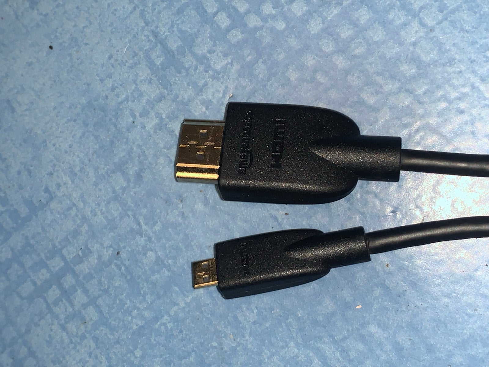 Micro HDMI naar HDMI Kabel - Zwart, Audio, Tv en Foto, Audiokabels en Televisiekabels, Ophalen of Verzenden, Gebruikt, Minder dan 2 meter