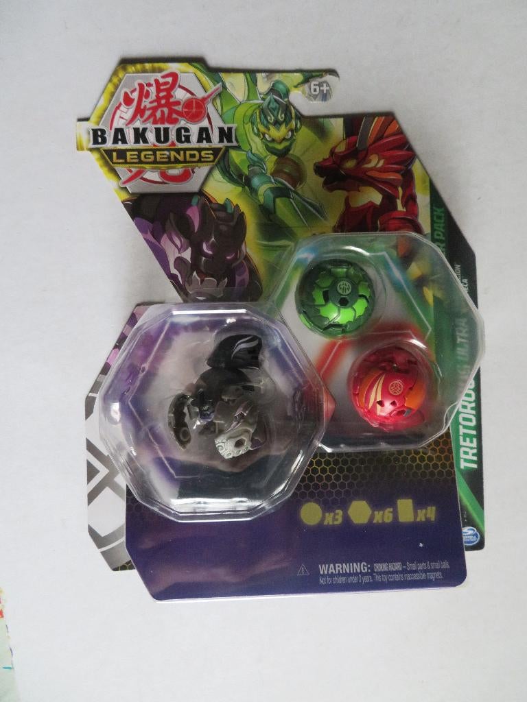 BAKUGAN LEGENDS -- TRETOROUS ULTRA + SPARTILLION + FENNECA, Ophalen of Verzenden, Nieuw
