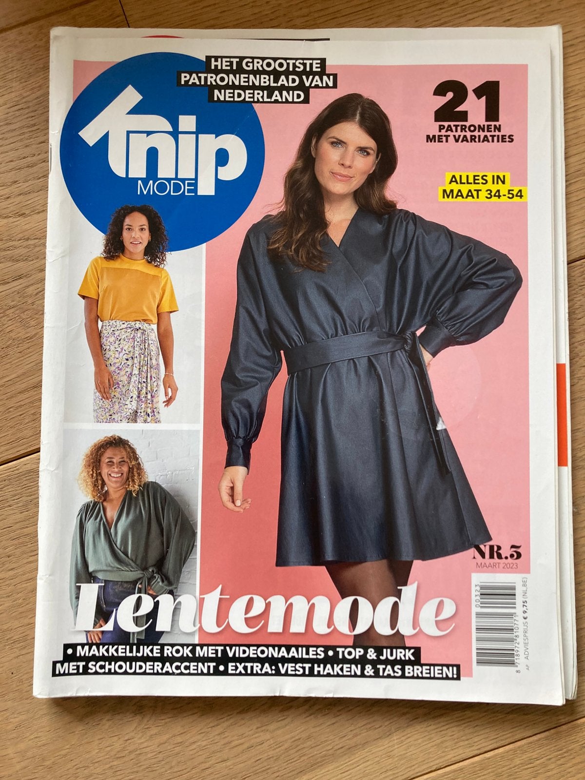 Knipmode nummer 3 van 2023, Ophalen of Verzenden, Zo goed als nieuw, Vrouw, Knipmode