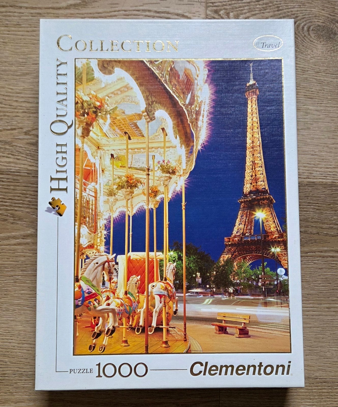 Clementoni Legpuzzel Eiffeltoren Parijs 1000 stukjes, Ophalen of Verzenden