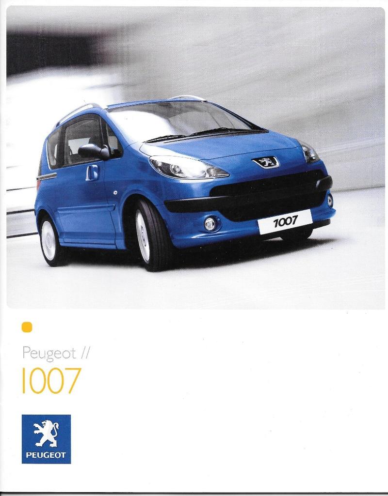 PEUGEOT 1007,  jaar 2007, Ophalen of Verzenden, Zo goed als nieuw, Peugeot