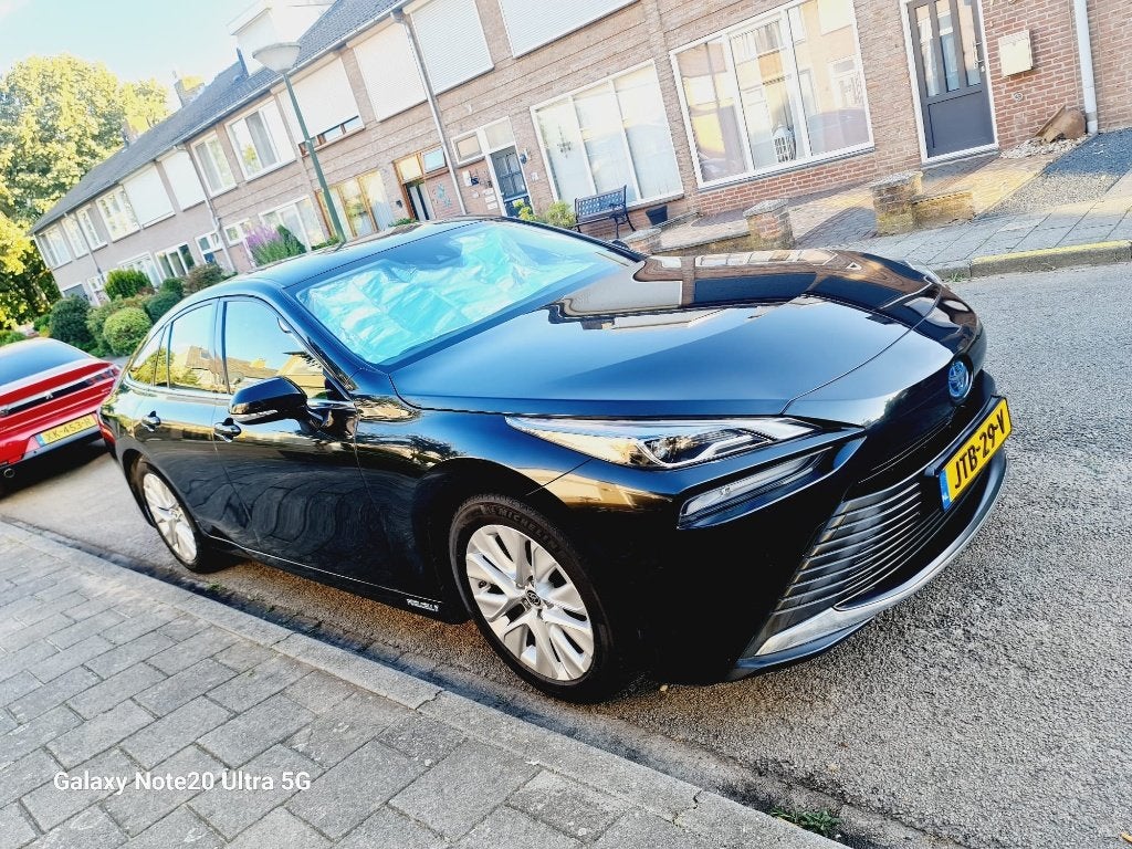 Toyota Mirai FCV 182pk CVT 2021 Zwart, Auto's, Achterwielaandrijving, Waterstof, Zwart, 1875 kg