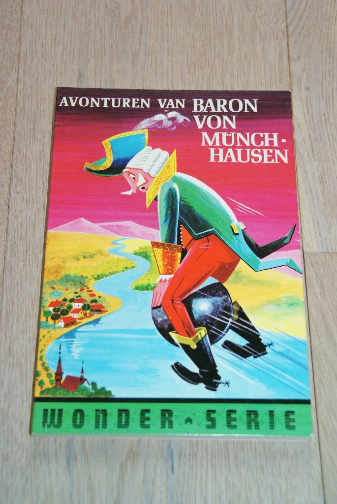 Wonder serie Avonturen van Baron von Munchhausen, R.E. Raspe, R.E. Raspe, Nieuw, Ophalen of Verzenden, Sprookjes