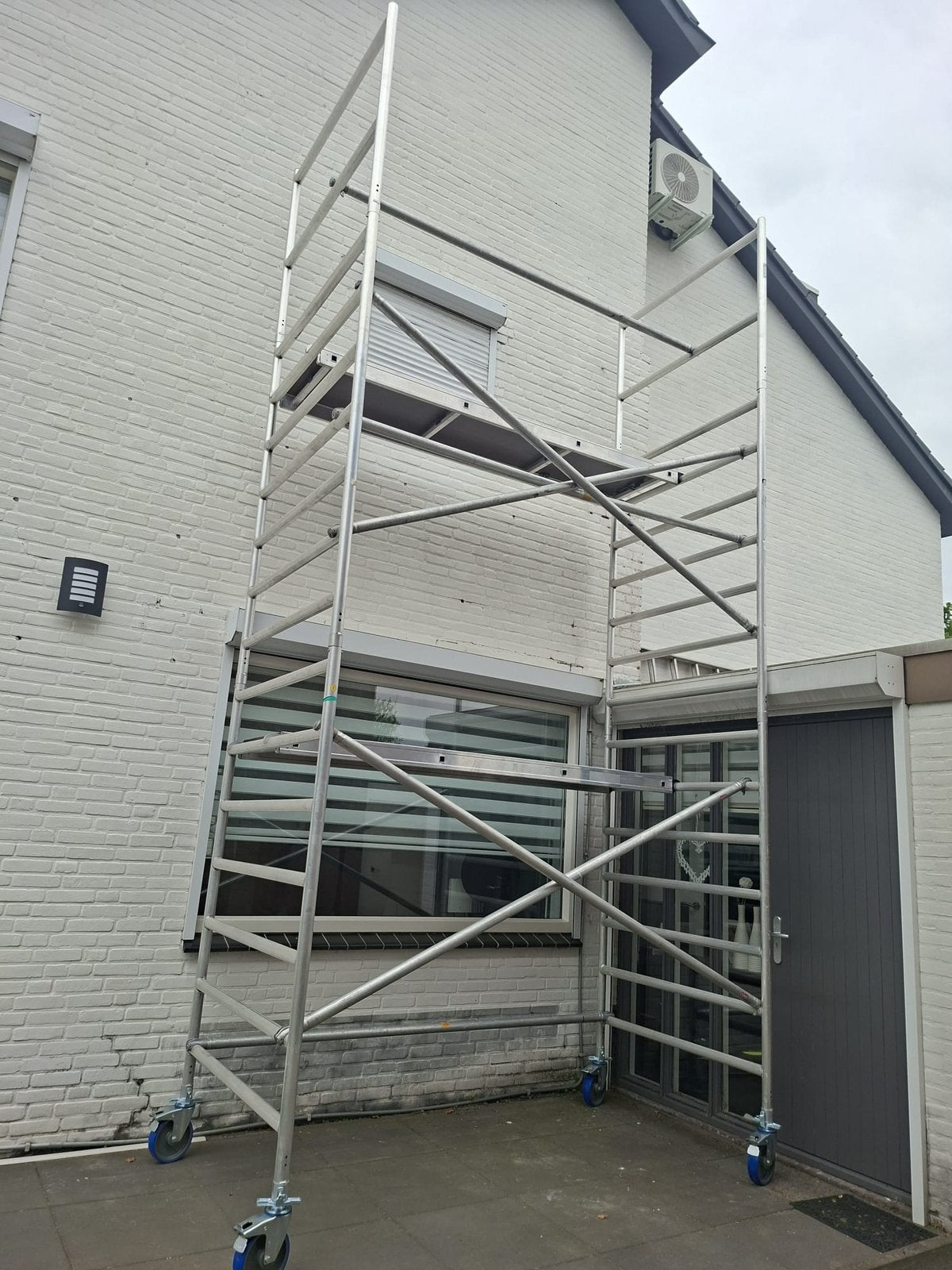 ZGAN rolsteiger 135x250 WH 6.2, Ophalen, Zo goed als nieuw, Rolsteiger of Kamersteiger, 5 meter of hoger