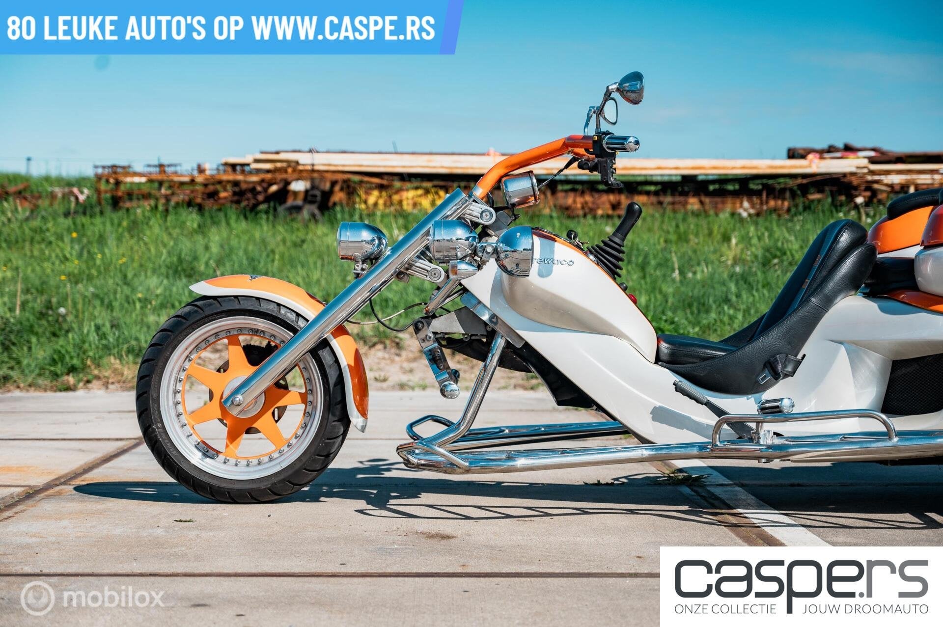 Rewaco RF 1 LT Trike, Lederen bekleding, 1596 cc, Gebruikt, Zwart
