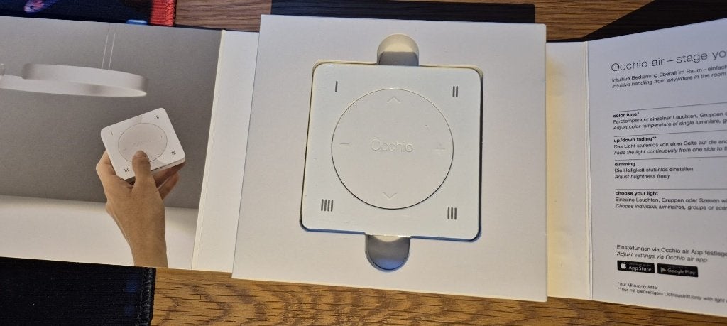 Occhio Air controller, Wit, Overige merken, Kunststof, Nieuw