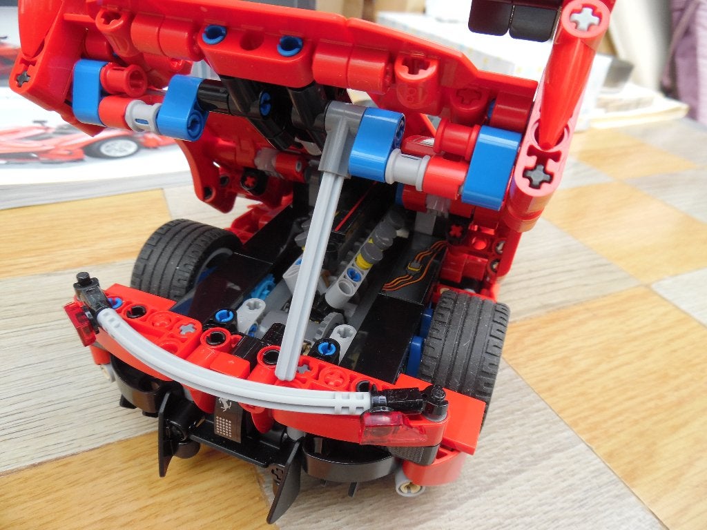 42212 ferrari, Lego, Ophalen of Verzenden, Zo goed als nieuw, Technic