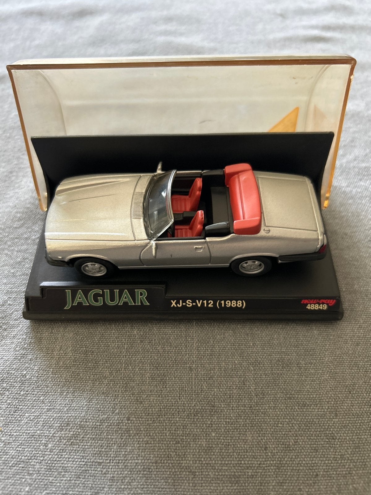 Jaguar XJ-S V12 (1988) modelauto - New-Ray 48849, Ophalen of Verzenden, Zo goed als nieuw