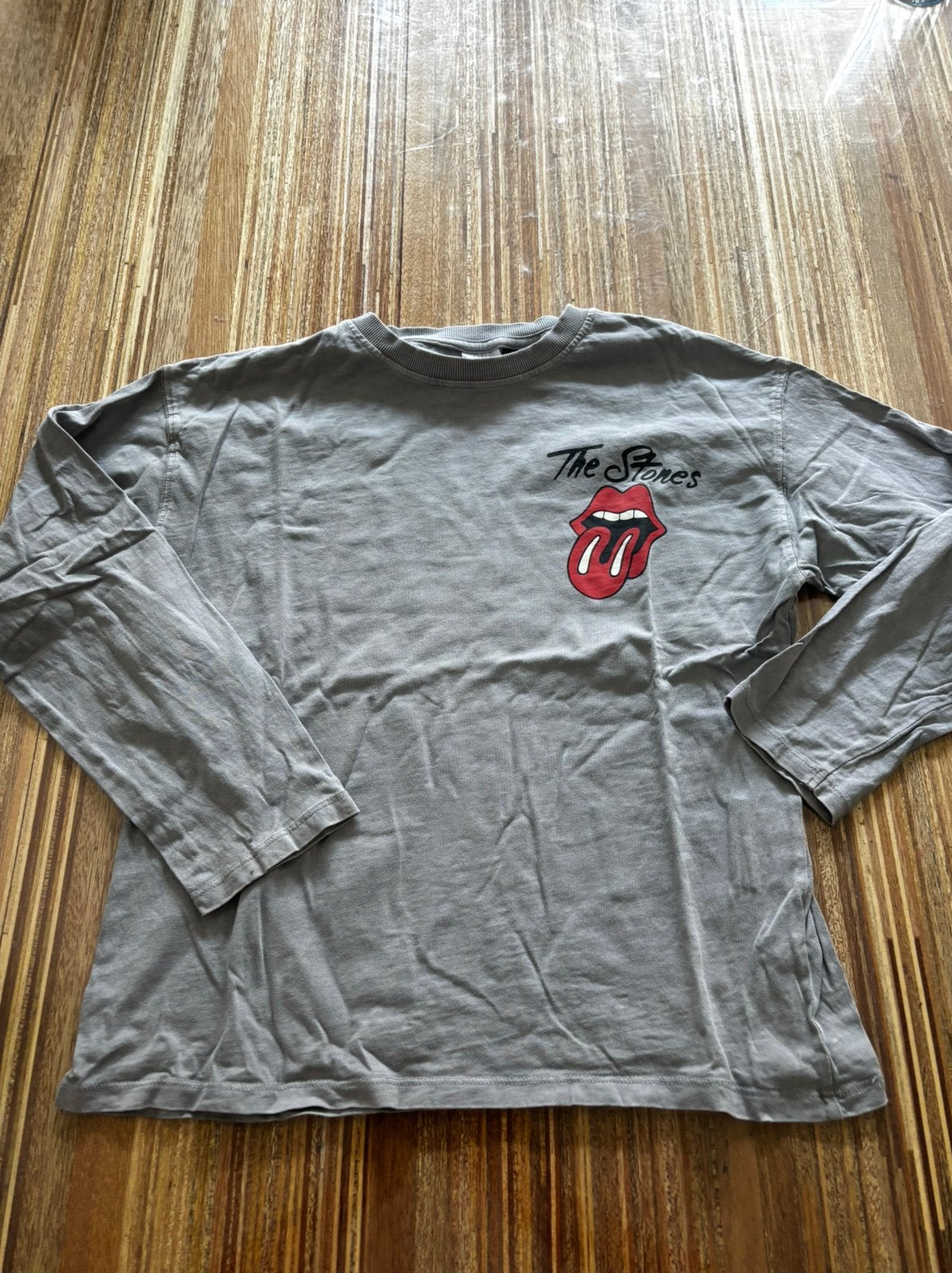 Shirt met Rolling Stones van Zara maat 152, Ophalen of Verzenden, Zo goed als nieuw, Meisje, Shirt of Longsleeve