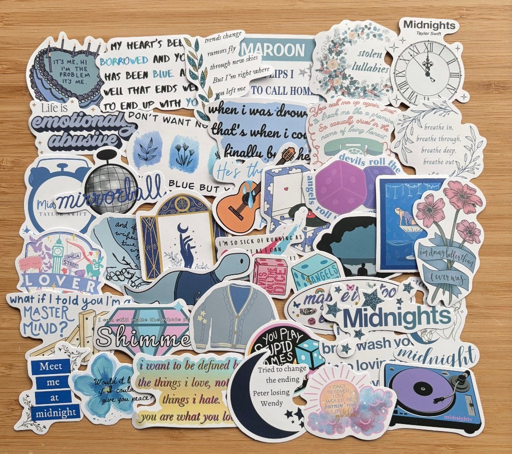 Taylor Swift stickers, Verzenden, Nieuw, Meerdere stickers