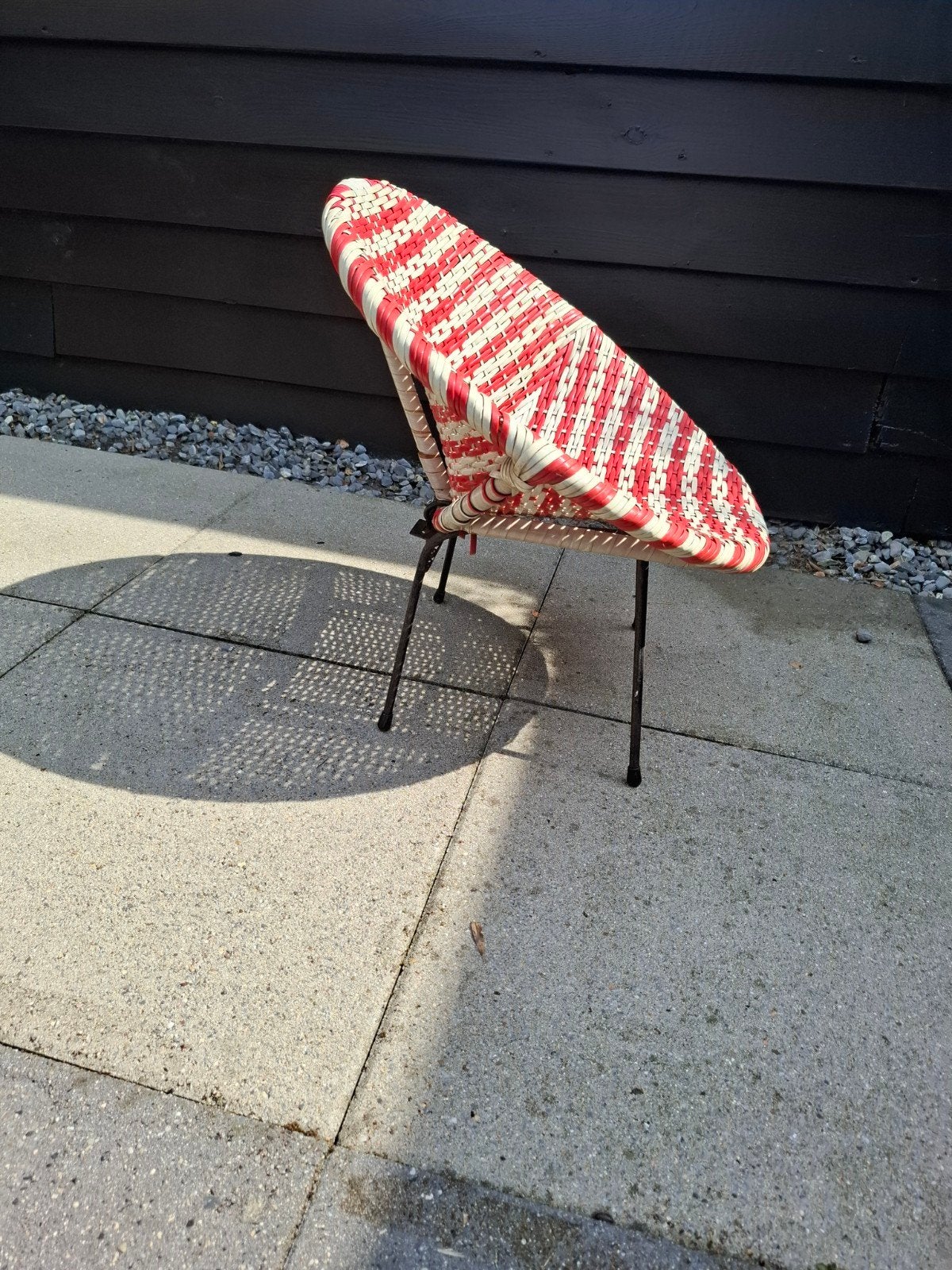 Vintage kinderstoeltje model Sputnik Satelite stoel jaren 60, Antiek en Kunst, Ophalen