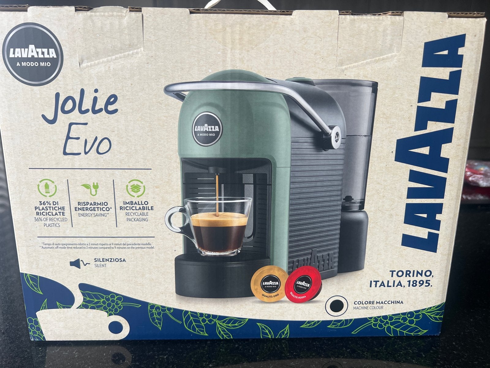 Lavazza A Modo Mio Jolie Evo Koffiezetapparaat, Espresso apparaat, Nieuw, Ophalen of Verzenden, 1 kopje
