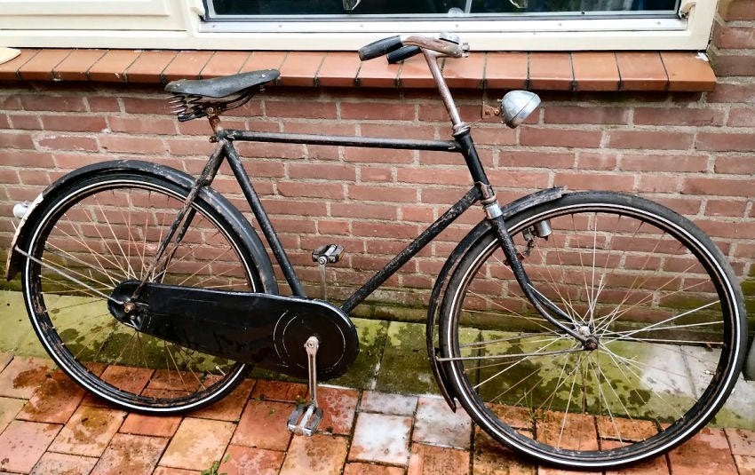 Gazelle sport jaren 40 project met extra donorfiets!, Ophalen, Terugtraprem, Jaren '40, 55 tot 59 cm