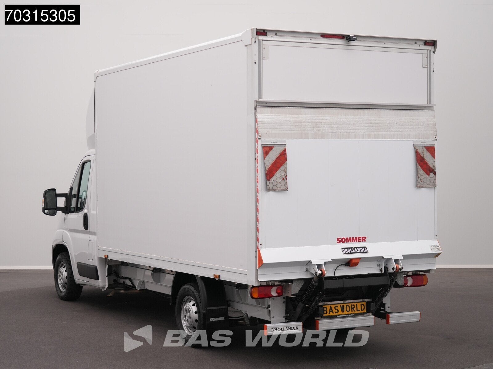 Opel Movano 140PK D'Hollandia Laadklep Bakwagen Airco Cruise, Stof, Gebruikt, Euro 6, 4 cilinders