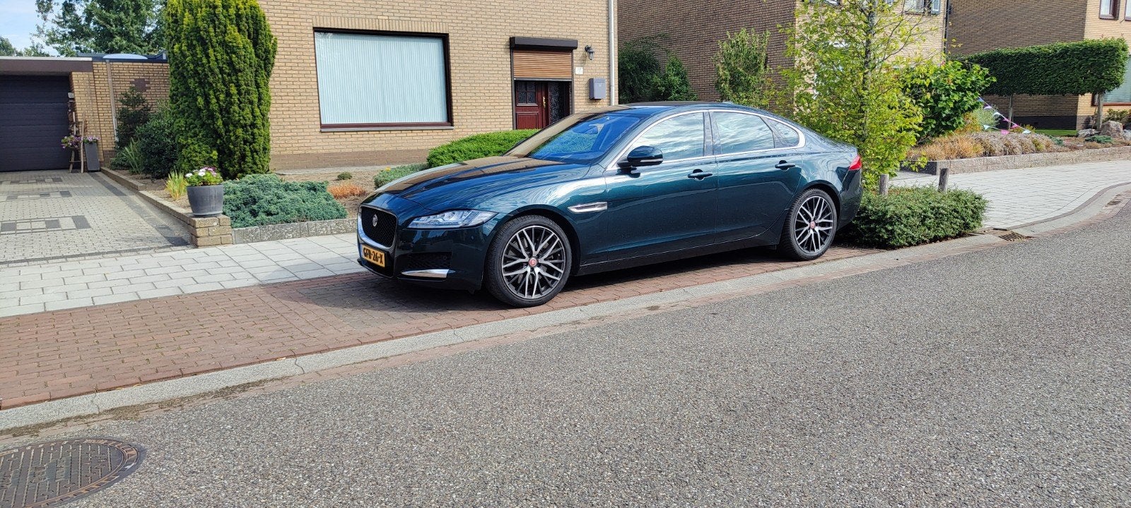 Jaguar XF 3.0TV6 SC 250KW/340PK A8 AWD 2017 Groen, Automaat, 2995 cc, 2000 kg, 340 pk