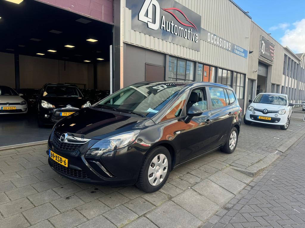 Opel Zafira Tourer 1.4 Business Edition, Euro 5, 4 cilinders, Zwart, Origineel Nederlands