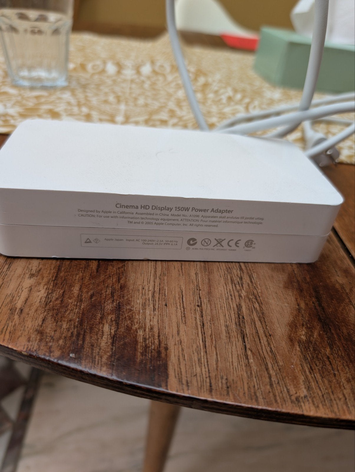Apple Cinema HD Display 150W Power Adapter, Ophalen of Verzenden, Zo goed als nieuw