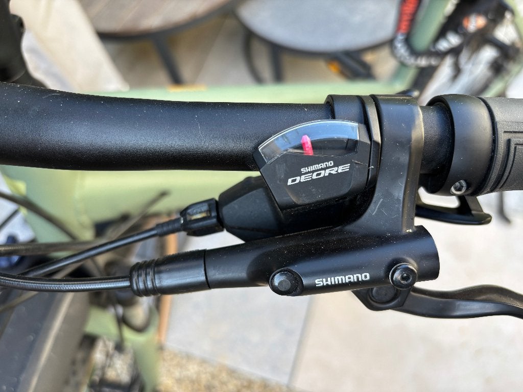 Foto 9 van Cube Nature Hybrid/Crosshybride–Maat 54–Shimano Deore XT