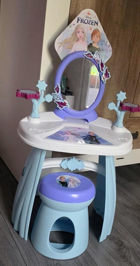 Disney Frozen 2 Kaptafel met Krukje, Ophalen, Gebruikt, Meisje