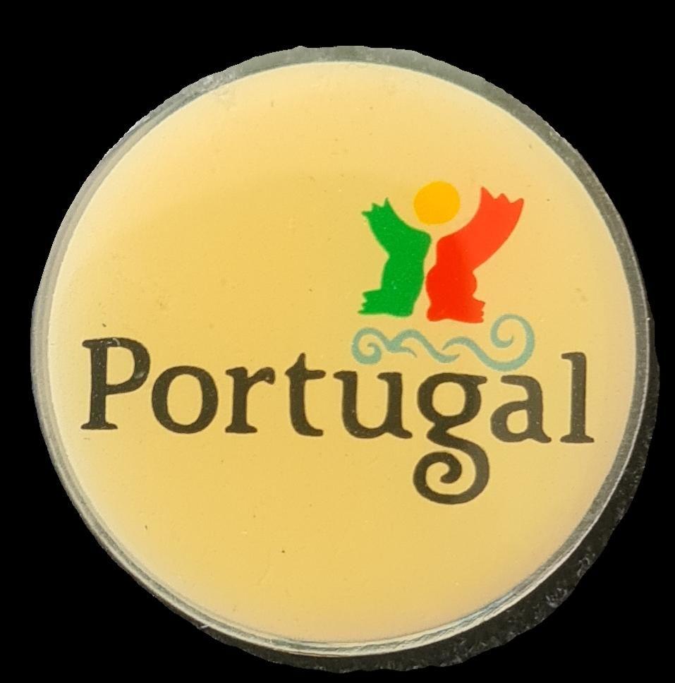 Portugal pin- rond epoxy, Verzenden, Nieuw, Transport, Speldje of Pin