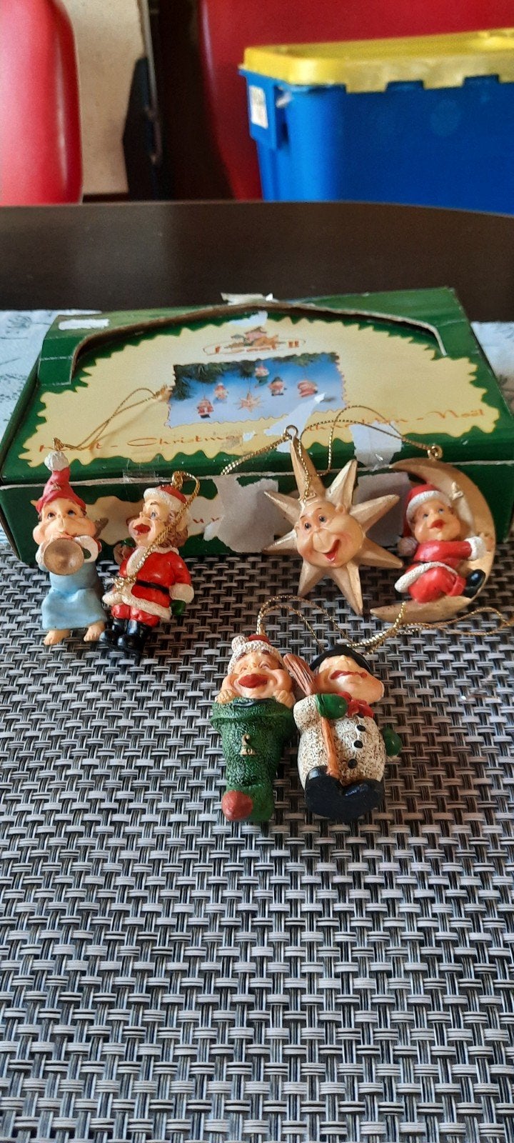 kerst laafjes voor in boom te hangen ofbvoor verzamelaar, Verzamelen, Ophalen, Zo goed als nieuw, Button of Speldje