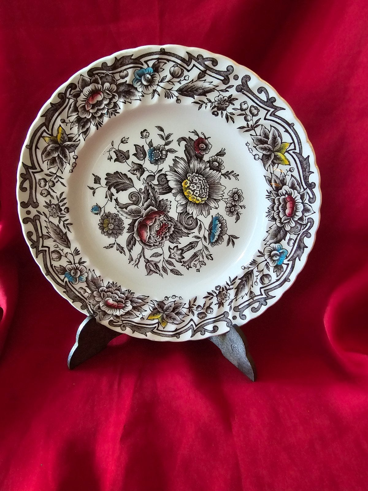 Ridgway Staffordshire Clifton borden set 7, Ophalen of Verzenden