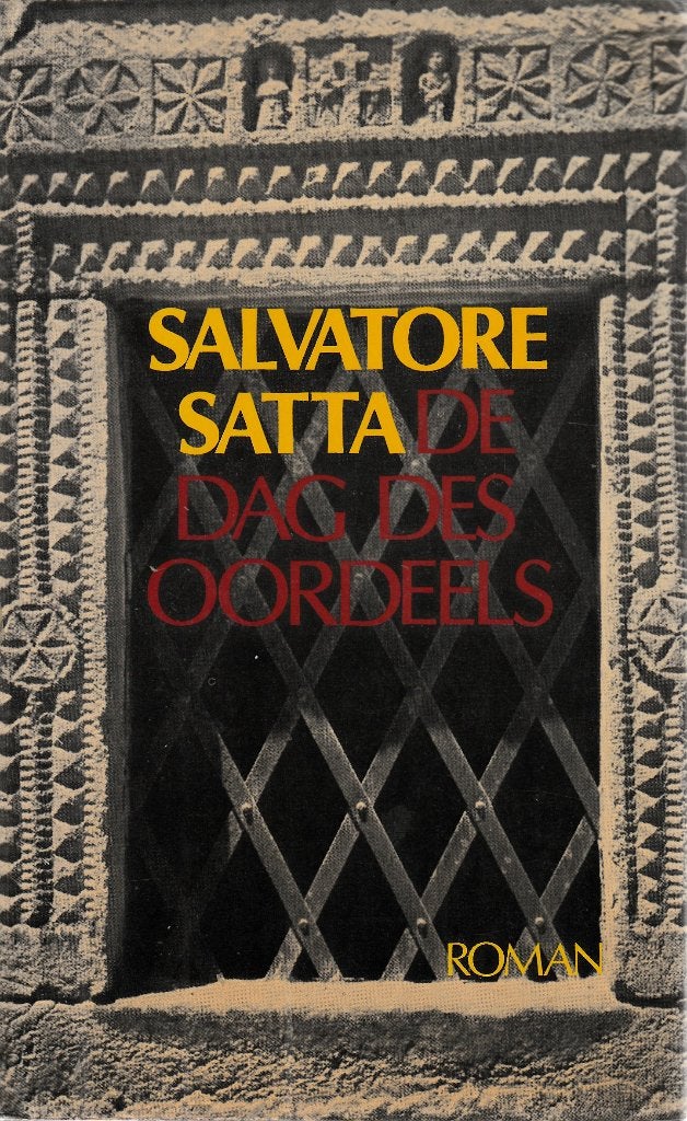 De dag des oordeels (Salvatore Satta), Boeken, Ophalen of Verzenden, Gelezen, Europa overig