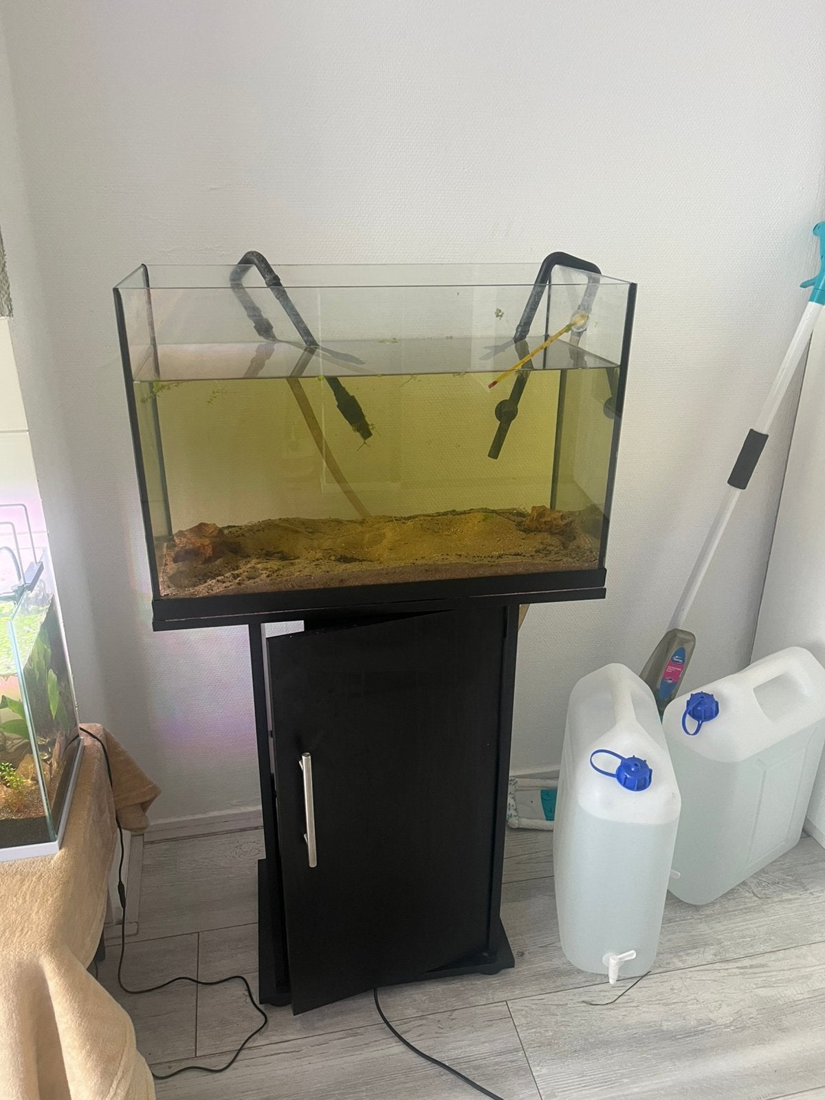 60l aquarium, Ophalen, Gebruikt, Leeg aquarium