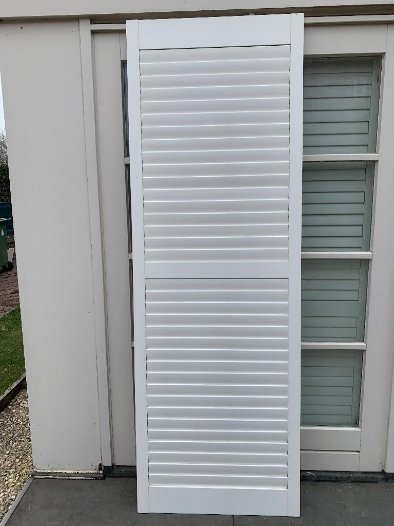 Shutters Jasno, Ophalen, Gebruikt, 200 cm of meer, Wit