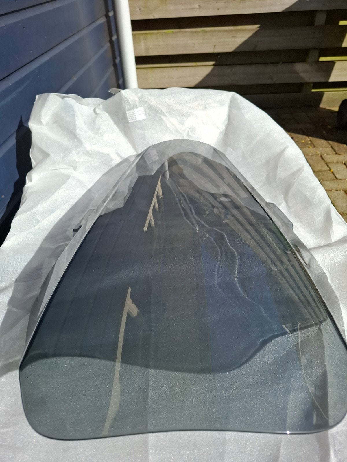 Origineel Vespa MP3 300 HPE 2023 Voorruit/Windscherm, Motoren, Ophalen, Gebruikt