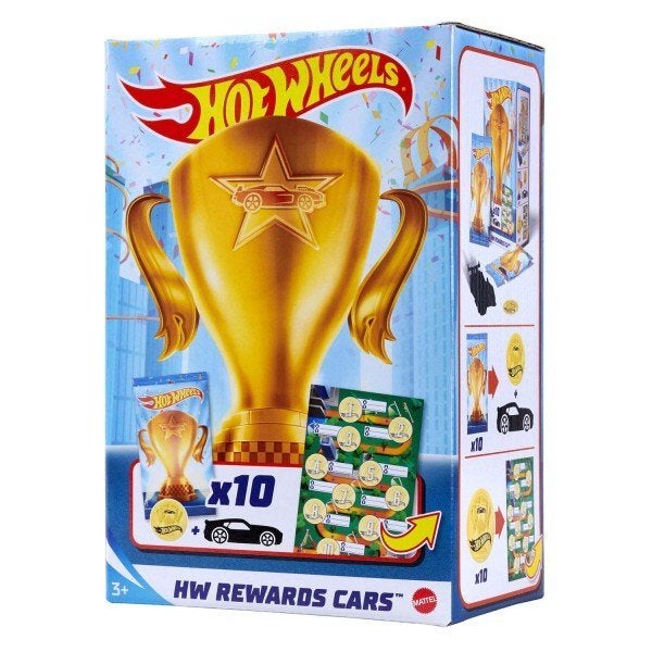 Hotwheels: Beloning Auto's 10-Pack, ., Nieuw, Ophalen of Verzenden, .