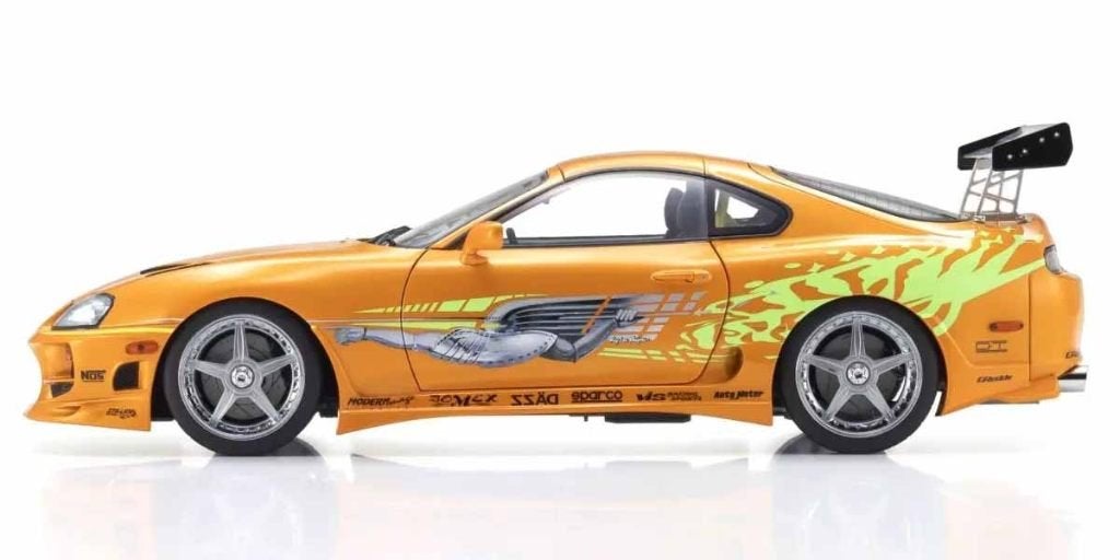Kyosho 1:18 Toyota Supra Turbo Fast & Furious Orange Pearl, Hobby en Vrije tijd, Modelauto's | 1:18, Ophalen of Verzenden, Nieuw
