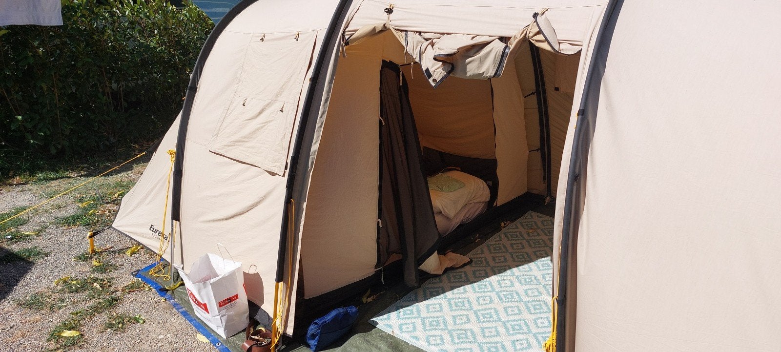 Eureka EF Tunnel – katoenen tunneltent 4 personen, Caravans en Kamperen, Tenten, tot en met 4, Gebruikt, Ophalen