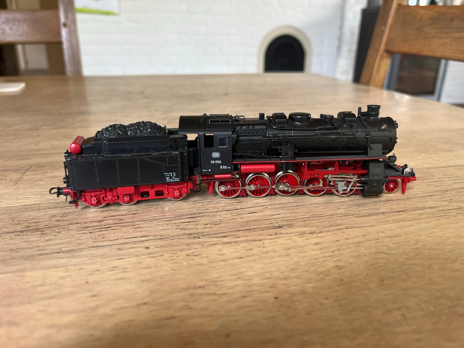Roco International HO 4112 BR 58 Güterzug Damplokomotive, Gebruikt, Ophalen of Verzenden, Roco, Analoog