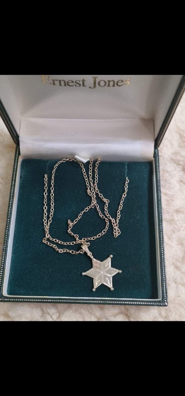 Gouden ketting met ster hanger - 14K, Ophalen of Verzenden