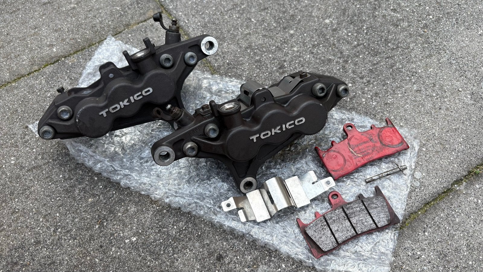 Tokico 6 pots remklauwen set, Ophalen of Verzenden, Gebruikt