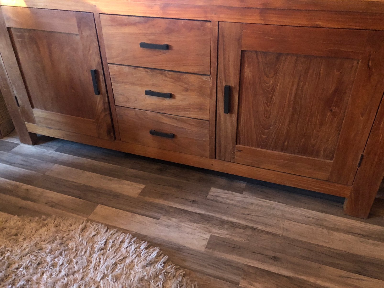 Zeer mooie teak houten dressoir, Huis en Inrichting, Ophalen, Zo goed als nieuw, 25 tot 50 cm
