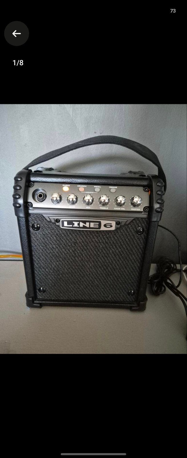 Line 6 Micro Spider. gitaarversterker(mini), Muziek en Instrumenten, Versterkers | Bas en Gitaar, .., .., Minder dan 50 watt, Ophalen of Verzenden